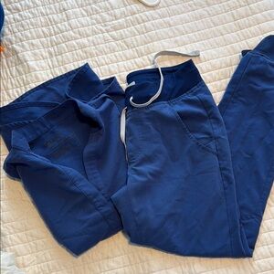 XXS FIGS DENIM BLUE Scrub Set